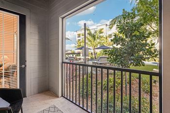 A balcony